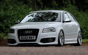 Audi S3 on Vossen Wheels (CVT) 2017 года